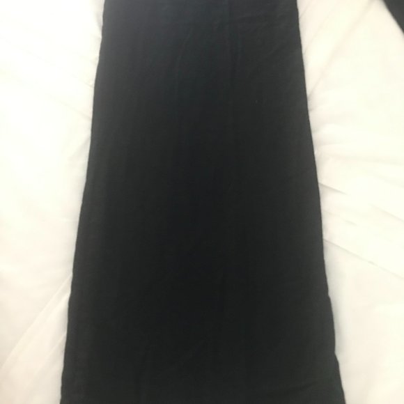 Michael Michael Kors Women's Black Linen Wide Leg Pants, Size 10 - Picture 4 of 4